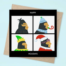 Load image into Gallery viewer, Happy Holidays Christmas Card