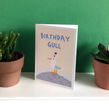 Load image into Gallery viewer, Birthday Gull - A6 Greetings card