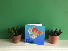 Load image into Gallery viewer, Will you be evermine - Nirvana Album art square valentines card Nevermind parody