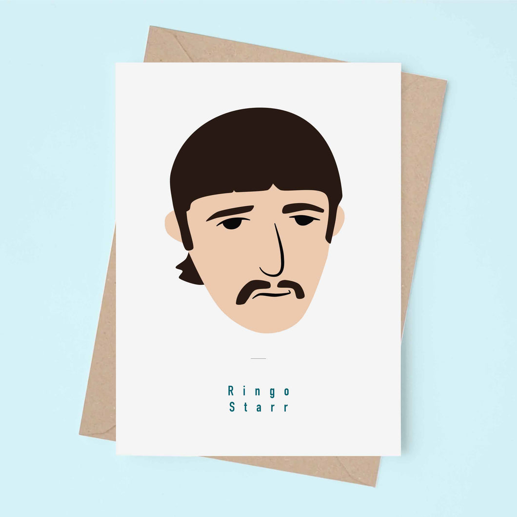Ringo Starr - Greeting Card