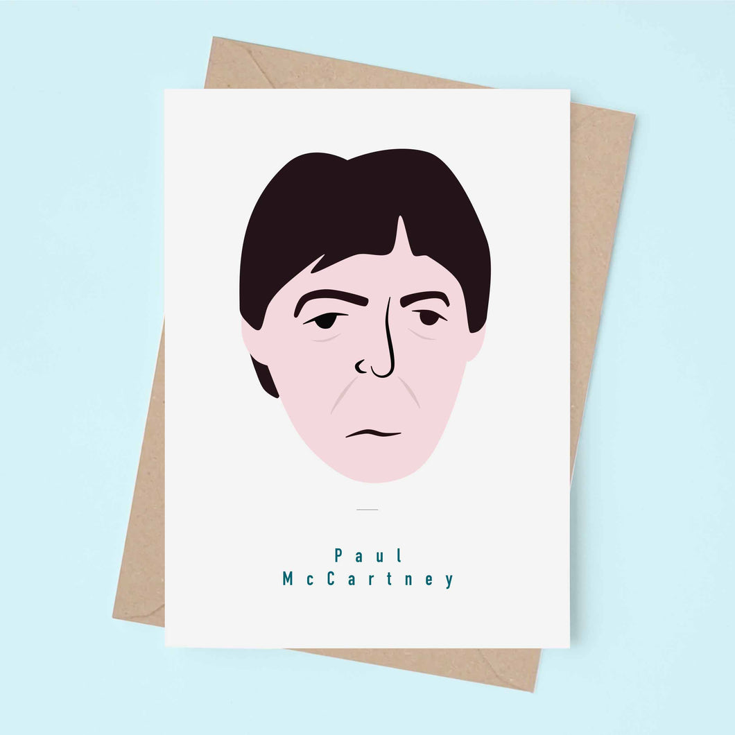 Paul McCartney - Greeting Card