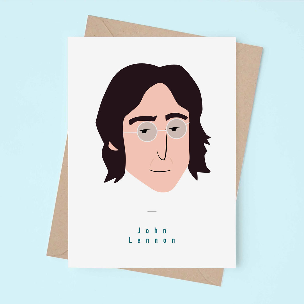 John Lennon - Greeting Card