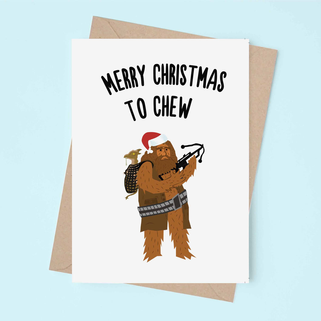 Merry Christmas to Chew - Mashup card