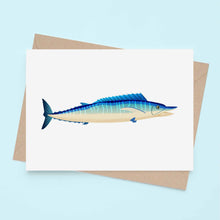 Load image into Gallery viewer, Wahoo fish - Greeting Card
