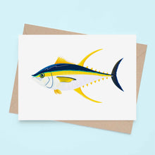 Load image into Gallery viewer, Yellowfin Tuna - Greeting Card
