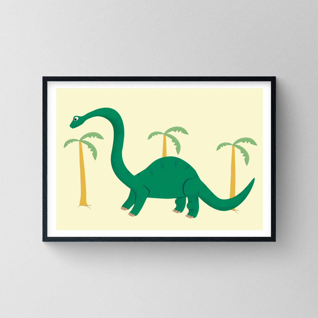 Brontosaurus Print