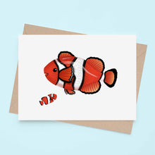Load image into Gallery viewer, Clownfish - Greeting Card
