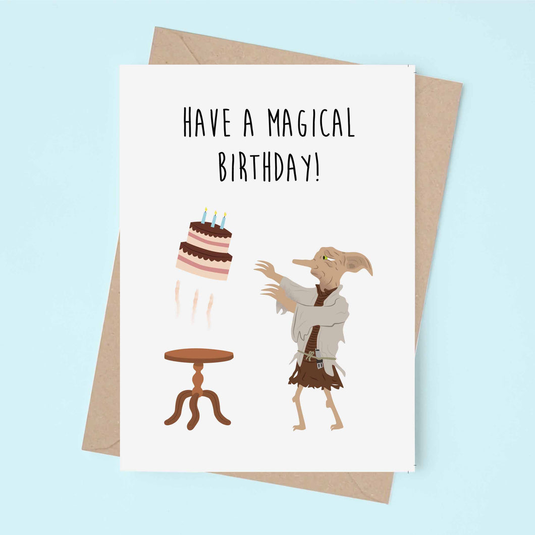 Happy Magical birthday - Greeting Card Mash up