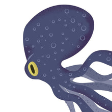 Load image into Gallery viewer, Common Octopus portrait - Print
