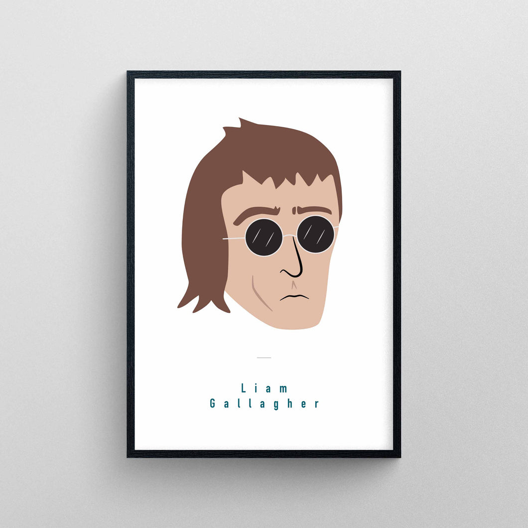 Liam Gallagher Print