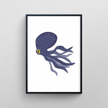 Load image into Gallery viewer, Common Octopus portrait - Print

