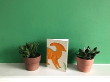 Load image into Gallery viewer, Parasaurolophus Limited Edition - Greeting Card

