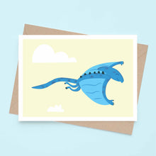 Load image into Gallery viewer, Pterodactyl - Greeting Card
