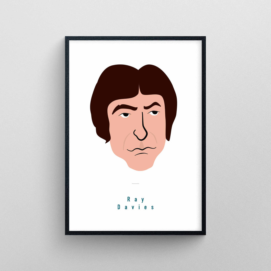 Ray Davies Kinks Print