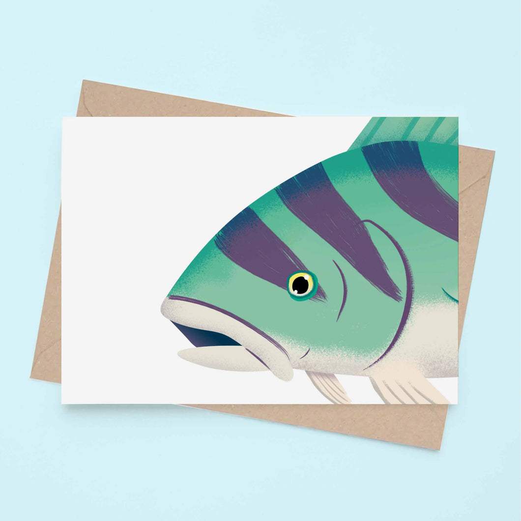 Roosterfish Limited edition - Greeting Card