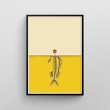 Load image into Gallery viewer, Flower Skeleton Root Scene Poster
