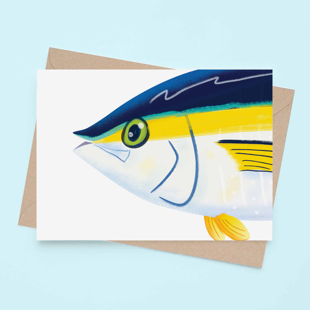 Yellowfin Tuna Limited Edition - Greeting Card