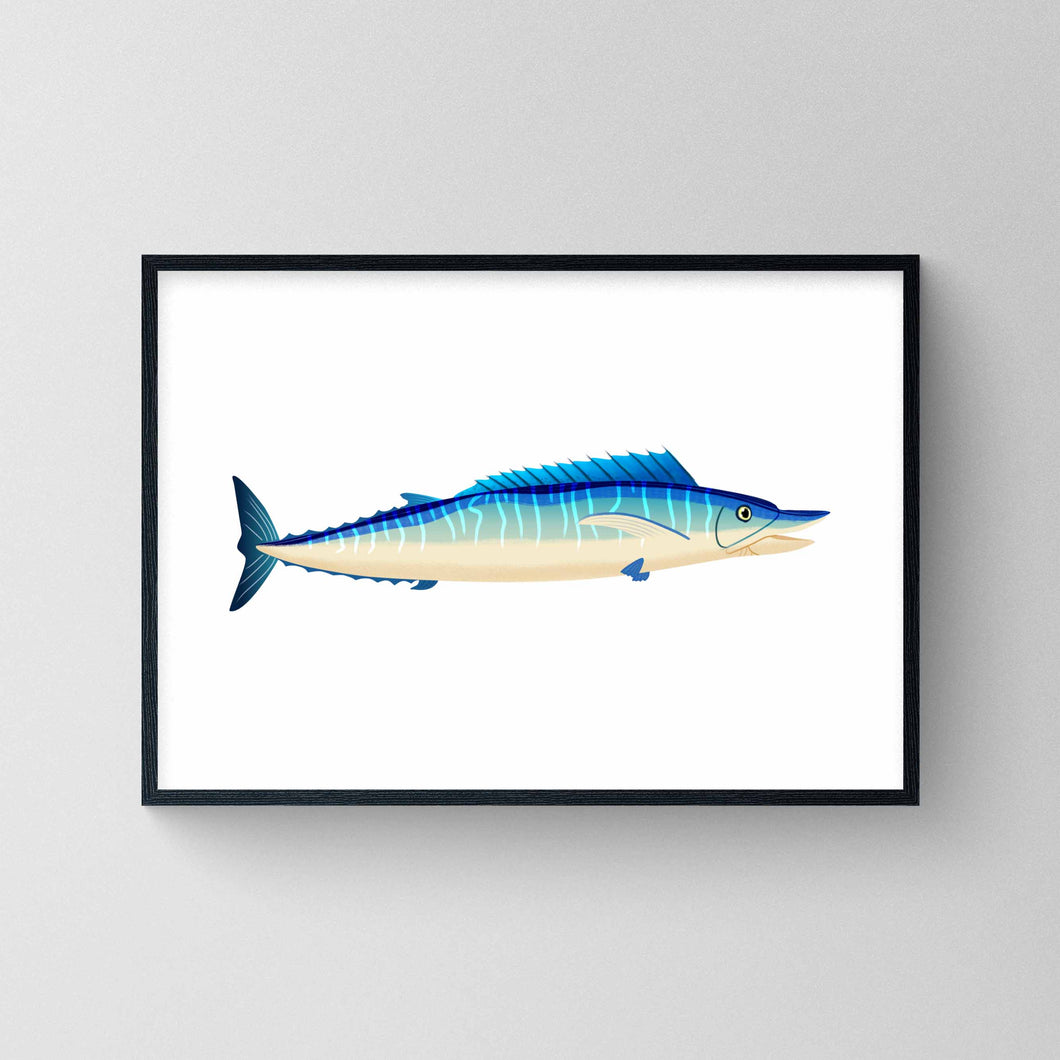 Wahoo Giclée print