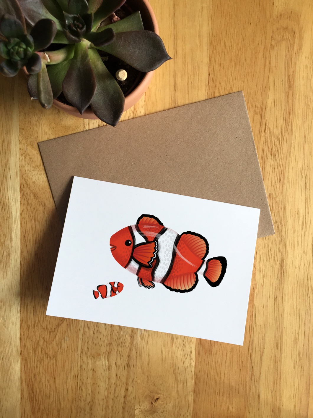 Clownfish - Greeting Card