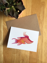 Load image into Gallery viewer, Hogfish Wrasse - Greeting Card
