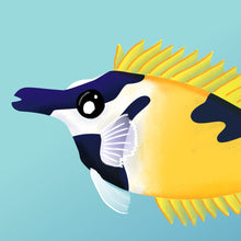 Load image into Gallery viewer, Foxface Rabbit Fish   Print
