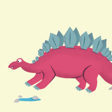 Load image into Gallery viewer, Stegosaurus Print,
