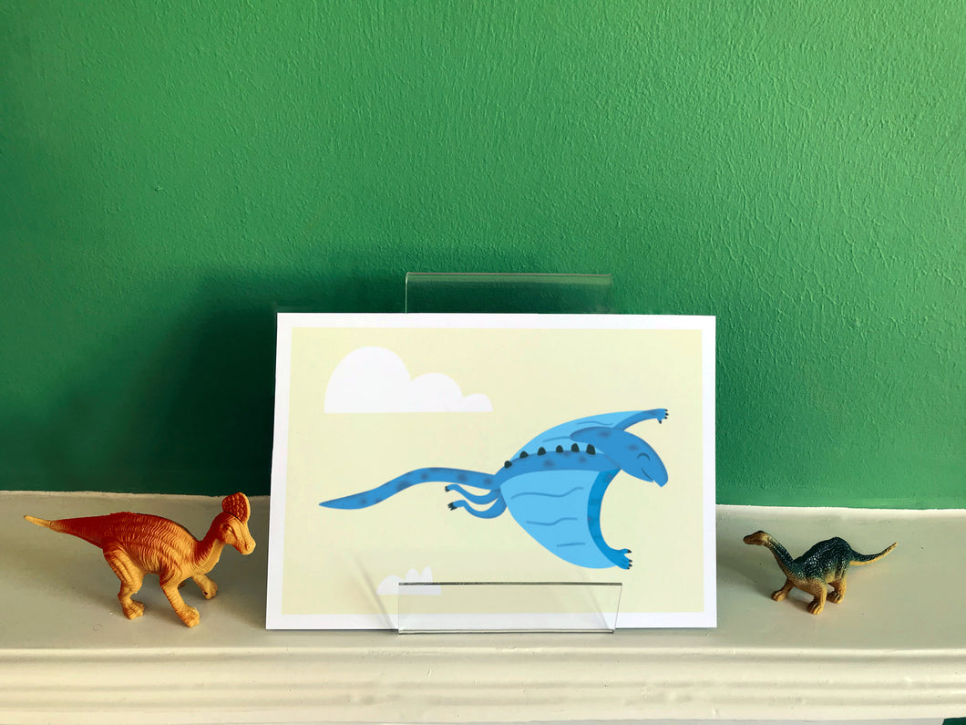 Pterodactyl   Print Flying Dinosaur