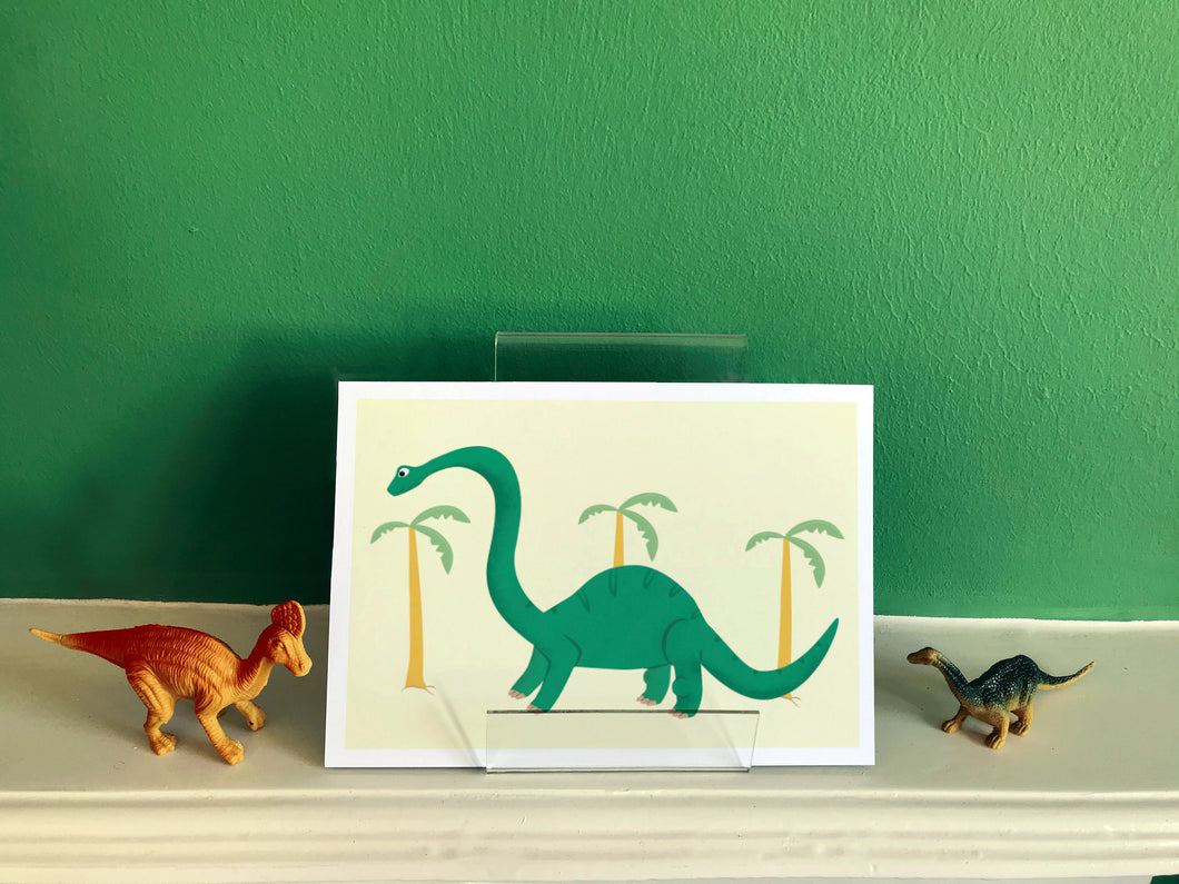 Brontosaurus Print
