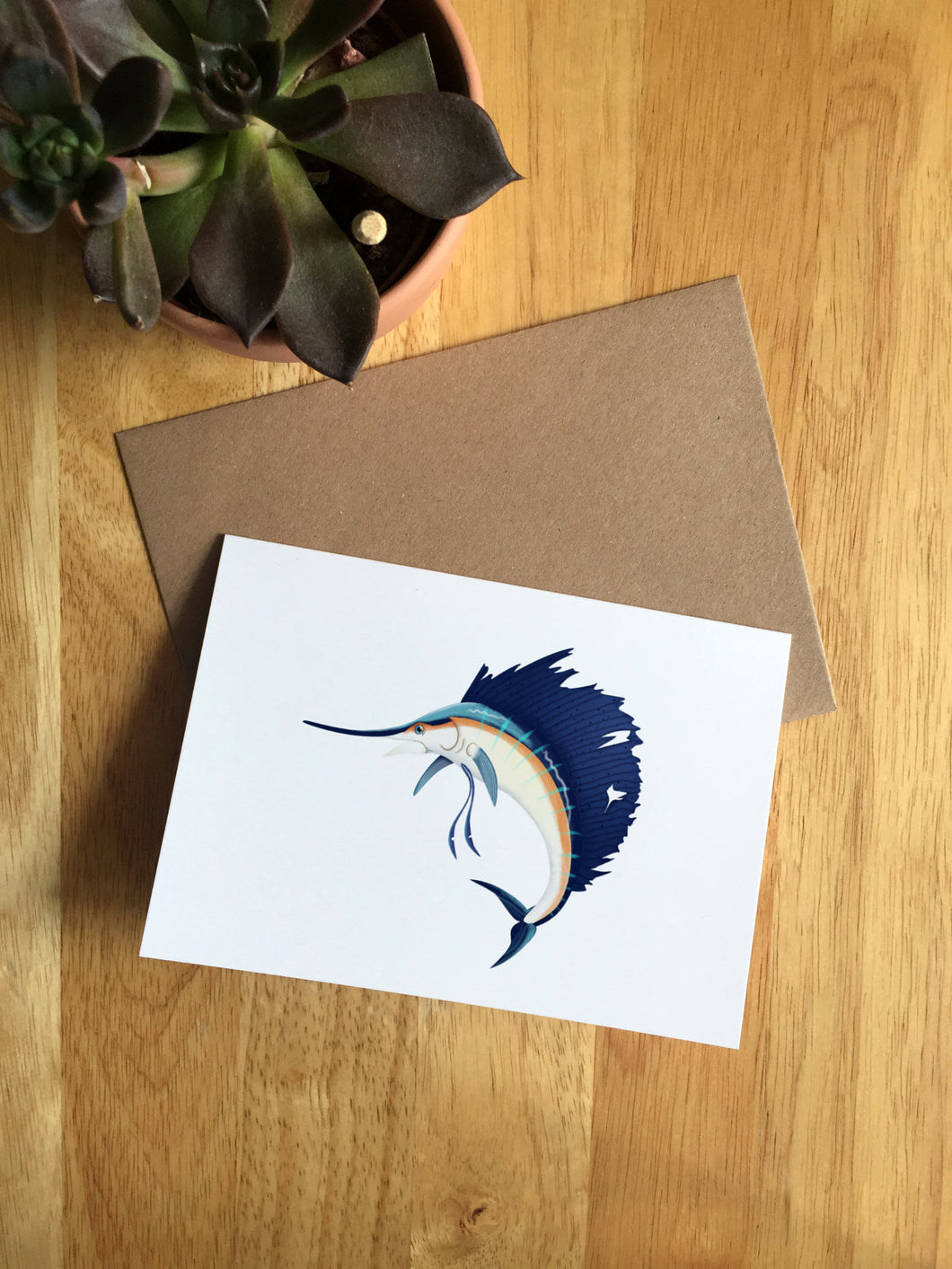 Sailfish - Greeting Card