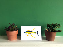 Load image into Gallery viewer, Yellowfin Tuna - Greeting Card
