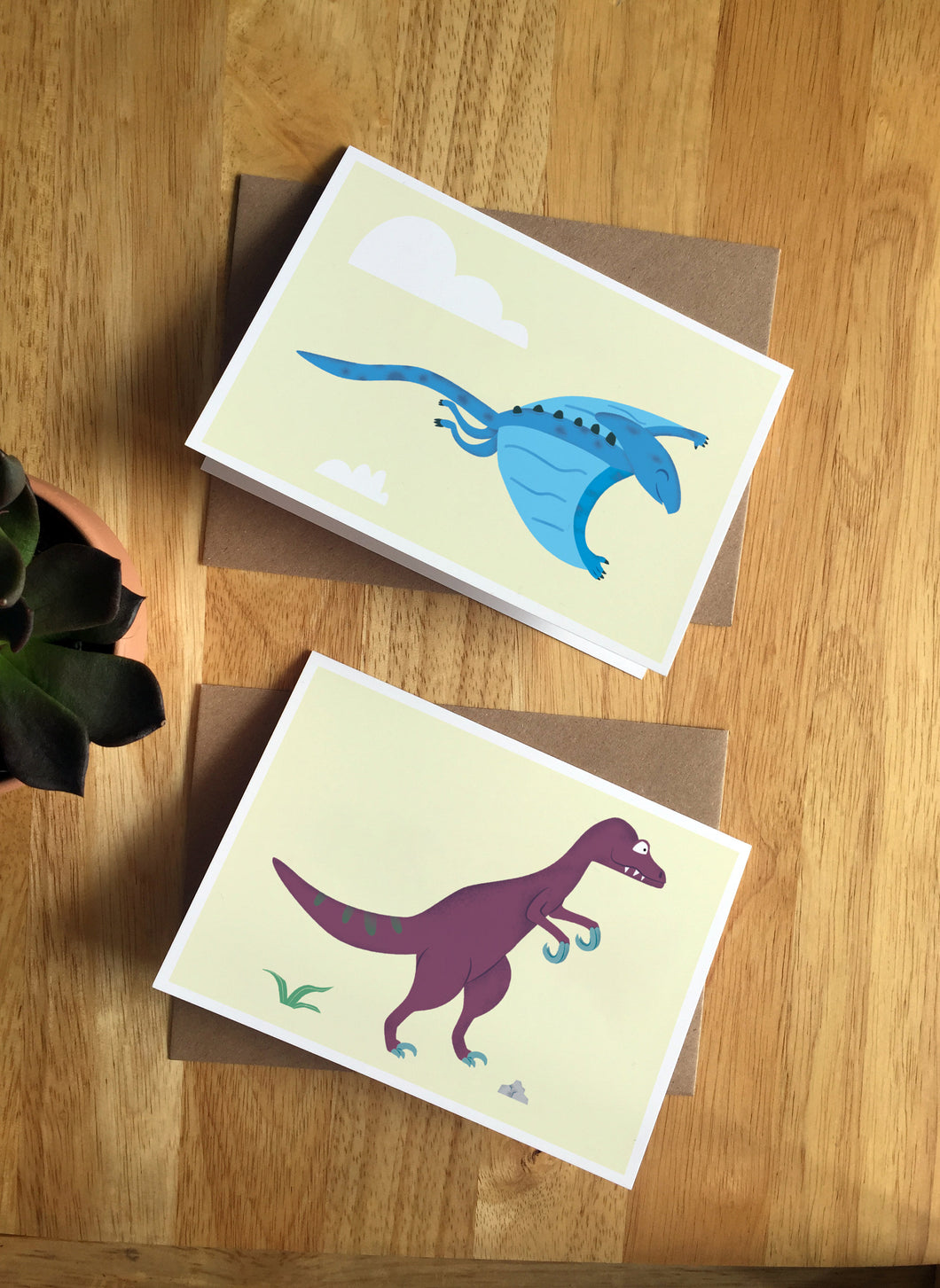 Dinosaur Greetings - Greeting Cards Bundle