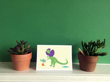 Load image into Gallery viewer, Dilophosaurus - Greeting Card
