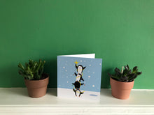 Load image into Gallery viewer, Penguins Christmas Card
