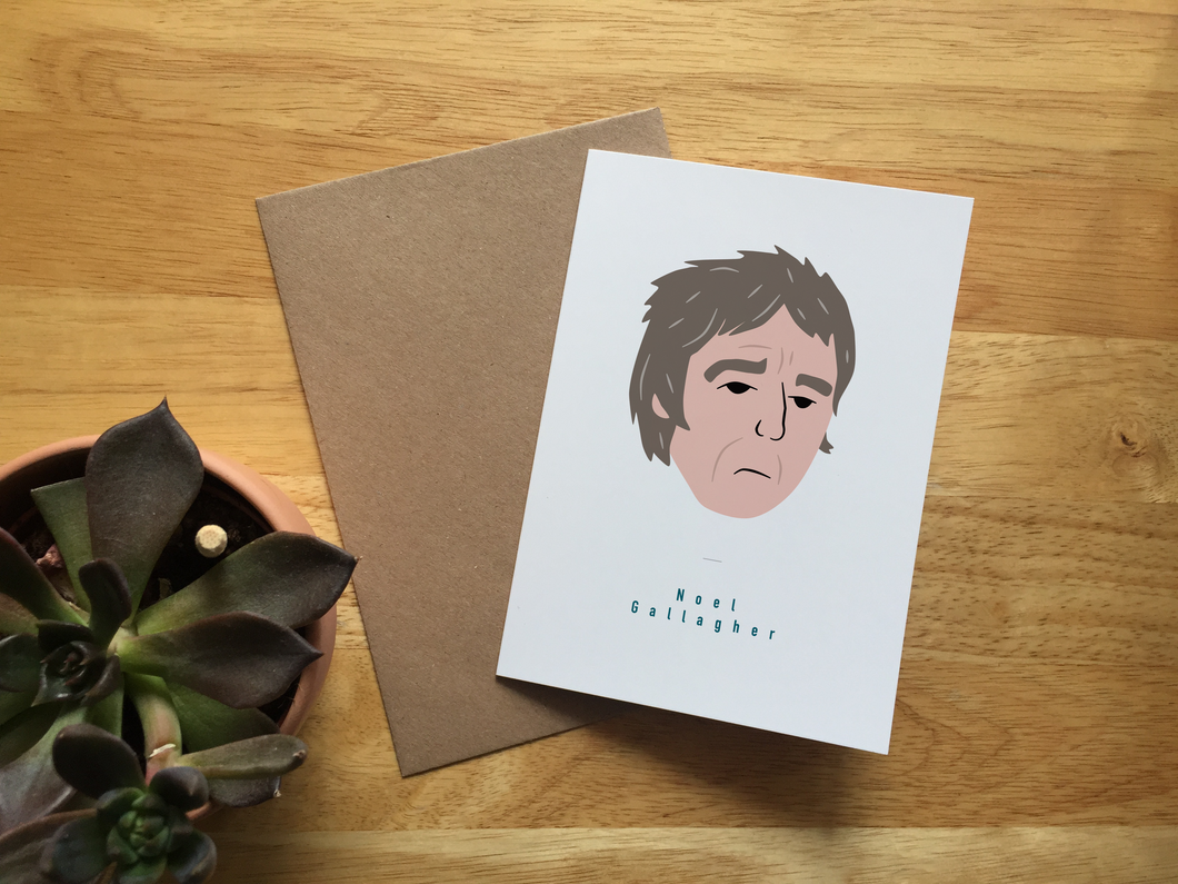 Noel Gallagher - Greeting Card