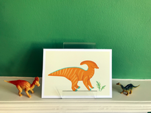 Load image into Gallery viewer, Parasaurolophus Print

