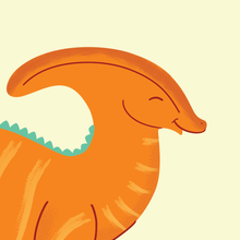 Load image into Gallery viewer, Parasaurolophus Print
