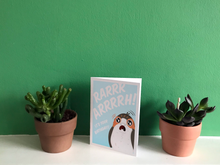 Load image into Gallery viewer, Porg birthday Card

