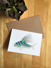 Load image into Gallery viewer, Roosterfish - Greeting Card
