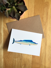 Load image into Gallery viewer, Wahoo fish - Greeting Card
